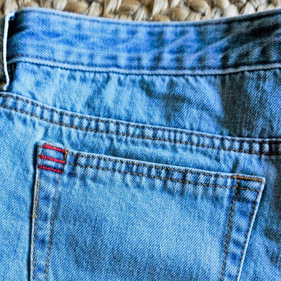 BDG Women's Blue Jean Shorts Size 32x2 Zipper Fly - Picture 3 of 5